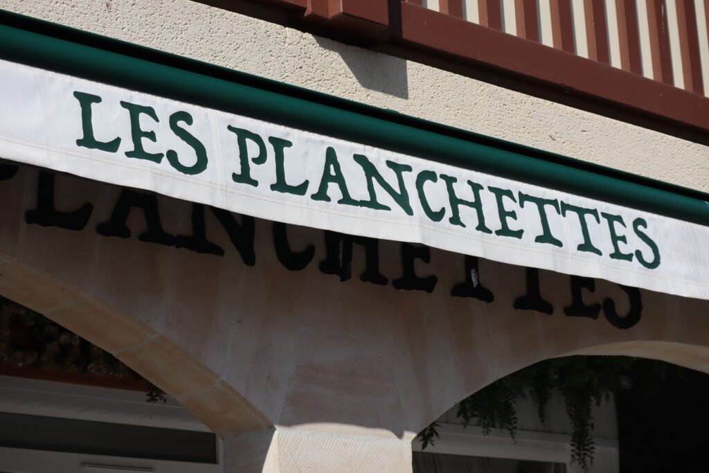 Devanture Les Planchettes à Blonville-sur-Mer