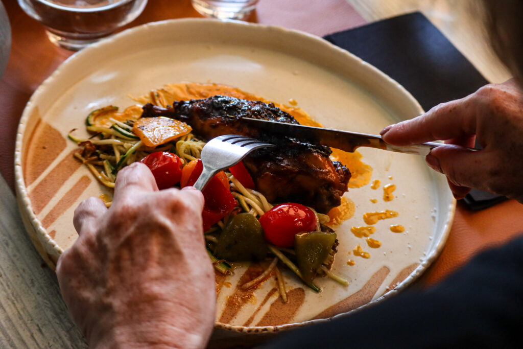 Plat l'impromptu à Lisieux