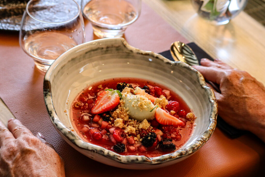 Dessert l'impromptu à Lisieux