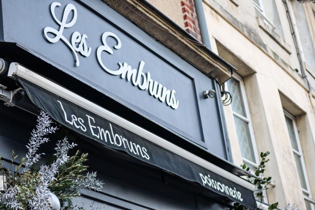 Poissonnerie Les Embruns à Honfleur