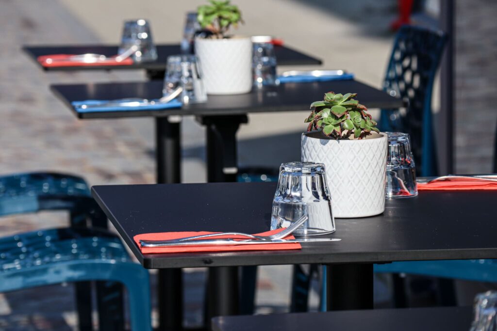 Terrasse extérieure Coup de Soleil à Trouville-sur-Mer