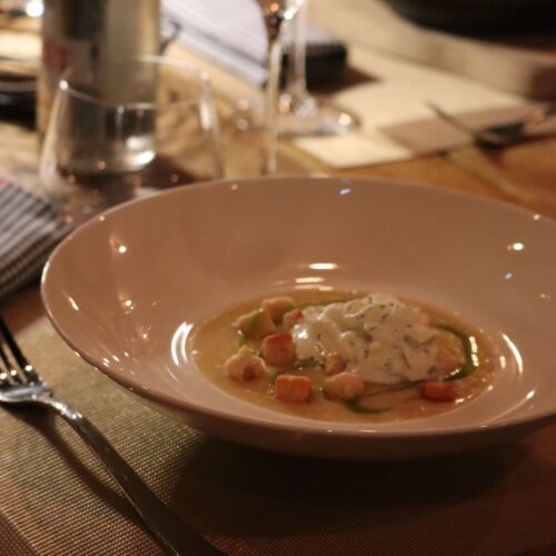 Entrée La Maison à Saint-Martin-aux-Chartrains