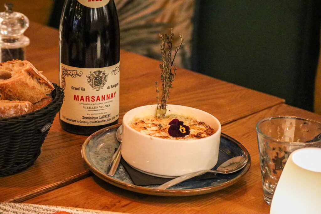 Camembert rôti La mer paulette à trouville-sur-mer