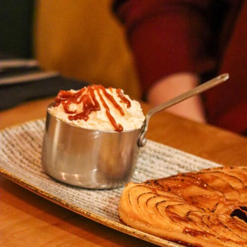 Dessert La mer paulette à trouville-sur-mer