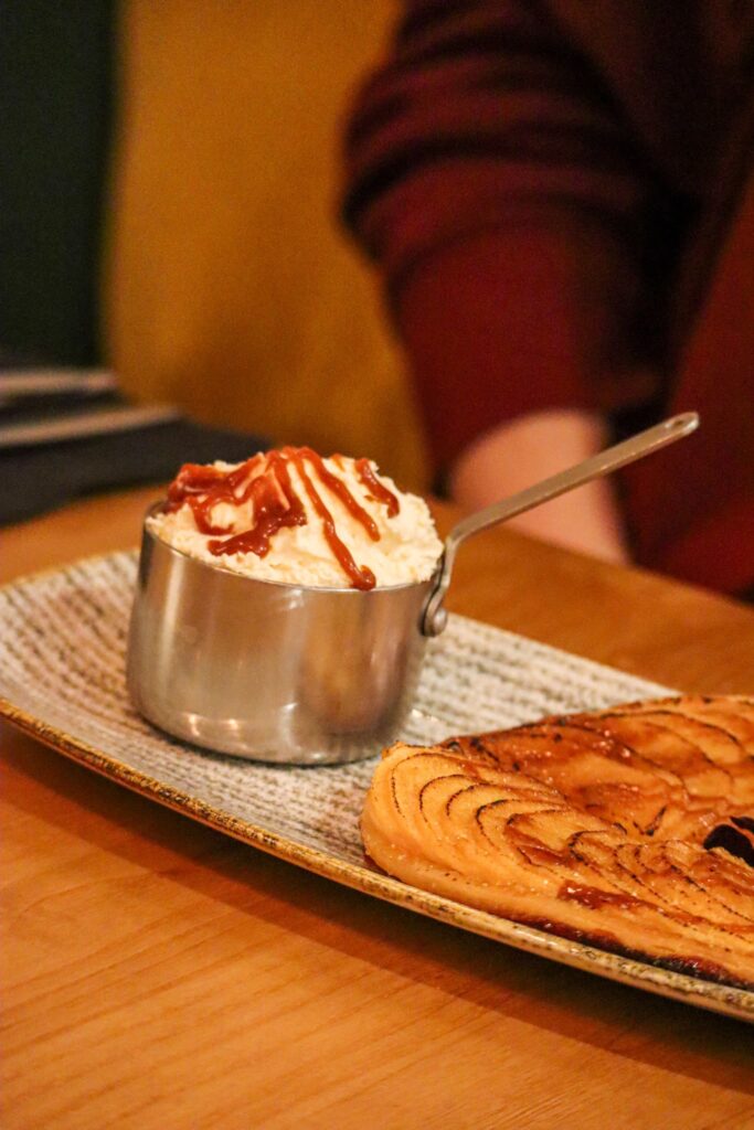 Dessert La mer paulette à trouville-sur-mer