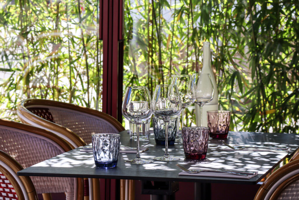 La terrasse de La Véranda à Caen