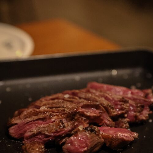 L'onglet de bœuf au restaurant Le Divil à Perpignan