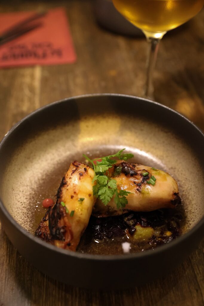 Les calamars farcies du Figuier à Perpignan
