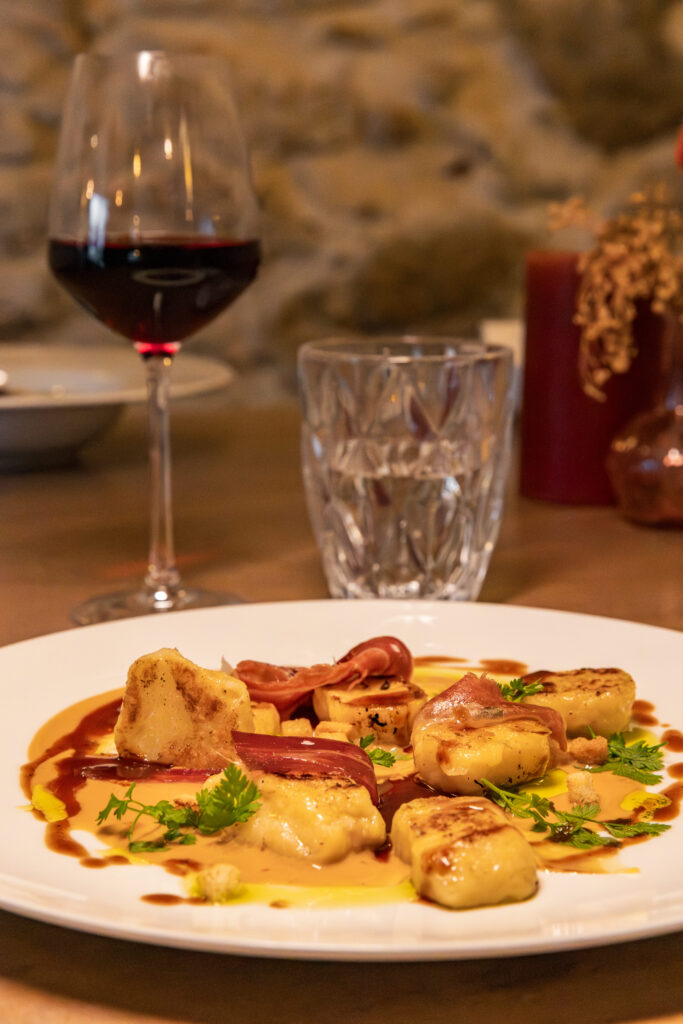 Les gnocchis en entrée du restaurant Le Patio à Béziers