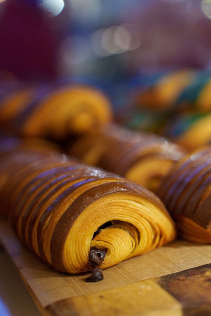 Le pain au praliné chez Les Pains du Soleil à Perpignan
