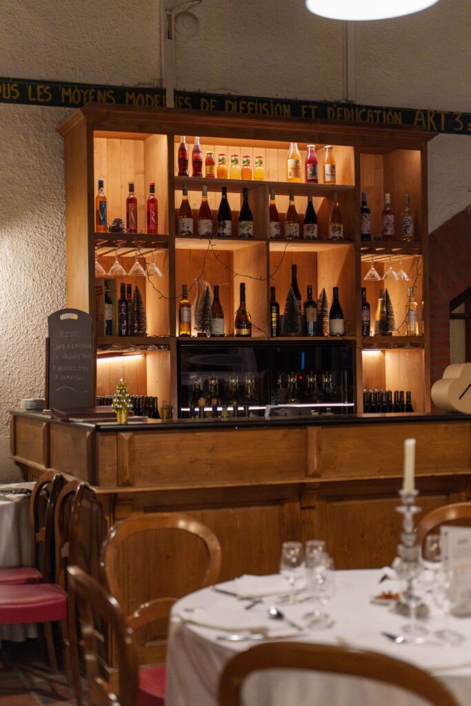 Le bar au Domaine de Rombeau à Rivesaltes