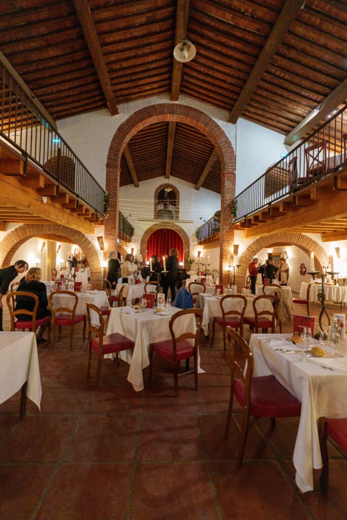 La salle du Chai au Domaine de Rombeau à Rivesaltes