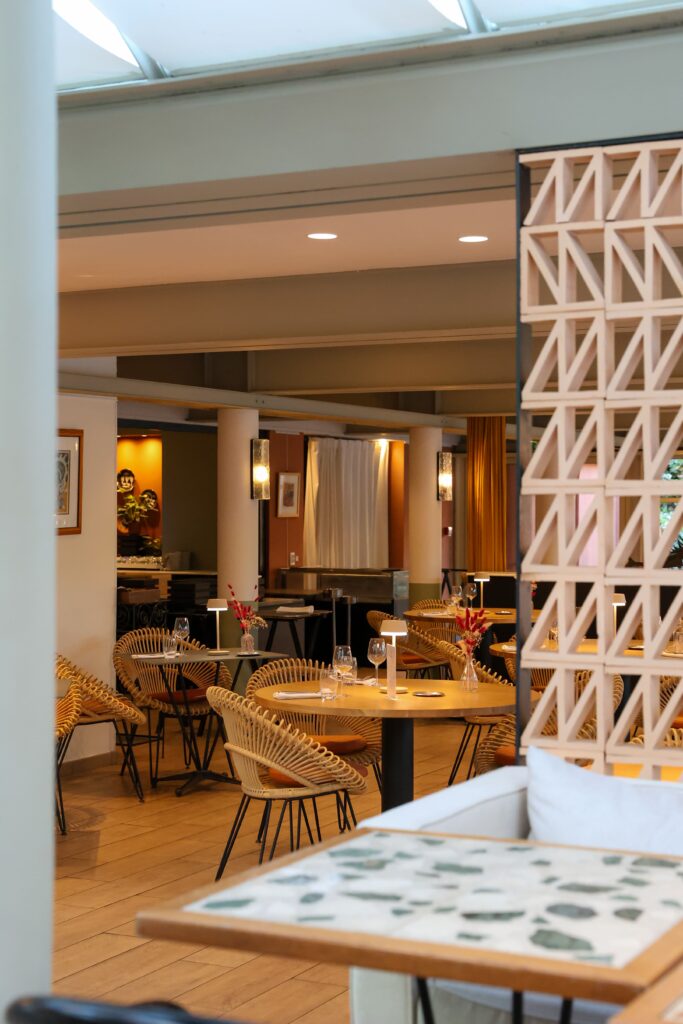 Salle intérieur de la Villa Duflot à Perpignan