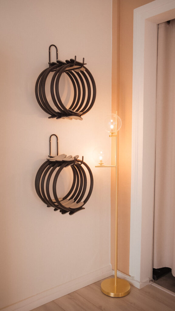 Accessoires pour la pratique au sol au studio de pilates La Dune du Pilates, à La Teste-de-Buch.