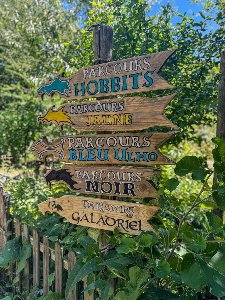 Les parcours d'Accrofury à Feuguerolles-Bully