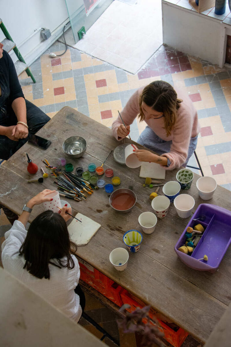 Un atelier créatif au studio Outrage à Limoges