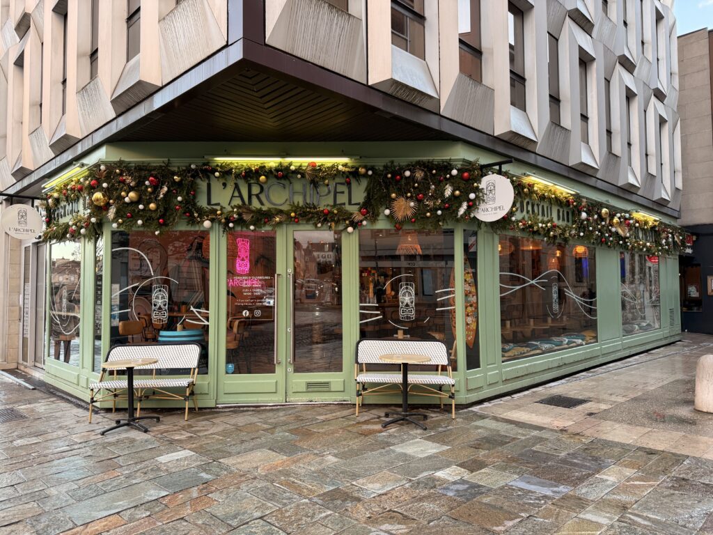 Facade de l'Archipel à Dijon