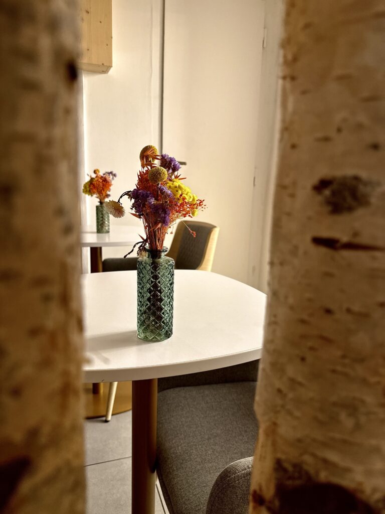 Espace intérieur de l'Atelier du Mochi