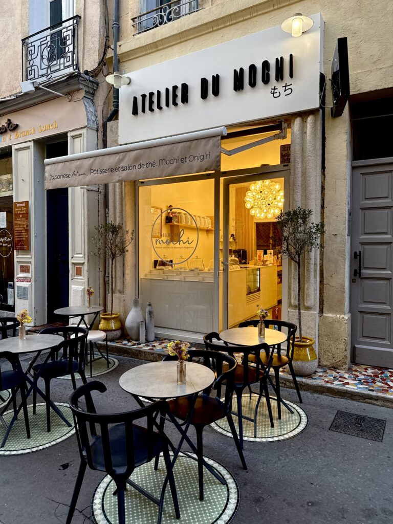 Terrasse de l'Atelier du Mochi