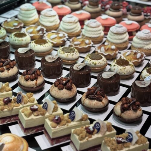 comptoir de la boulangerie l'atelier du boulanger à la foret-fouesnant