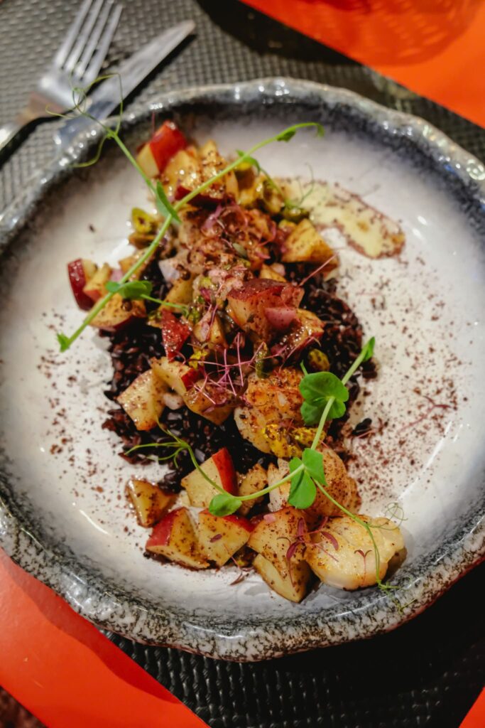 Plat saint jacques chez Au Ptit Coin à Besançon