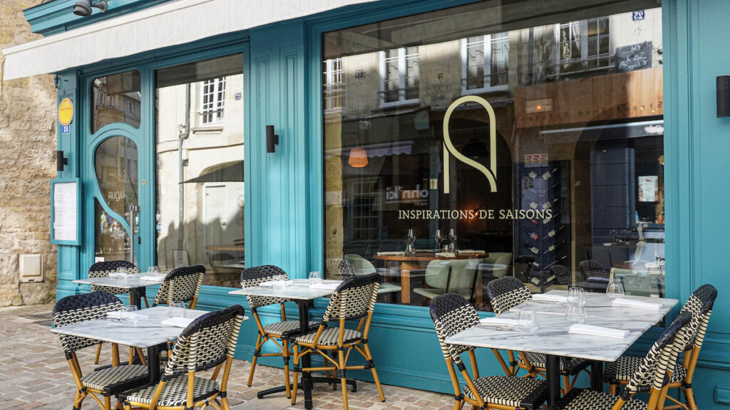 La terrasse d'Augia à Caen