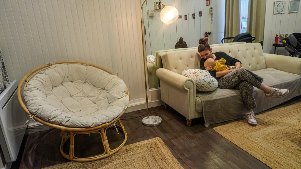 L'intérieur du Baby Spa by E à Caen