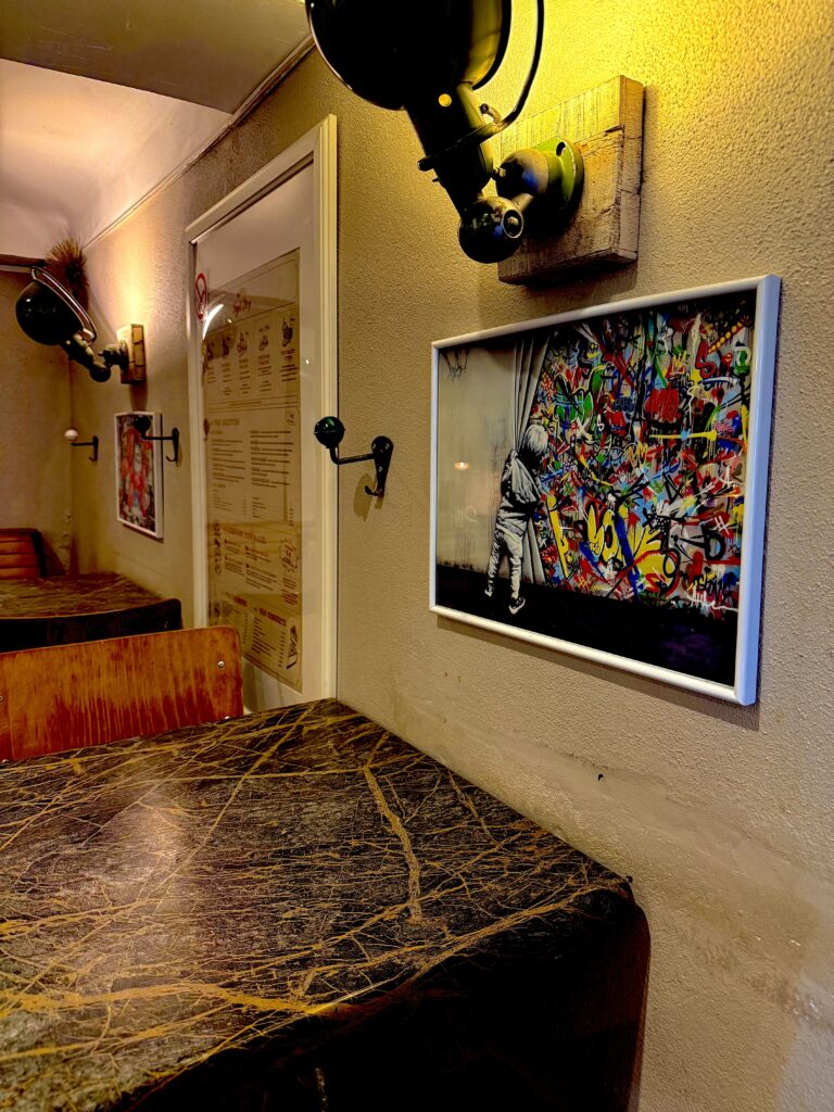 Espace intérieur de Bagel Story