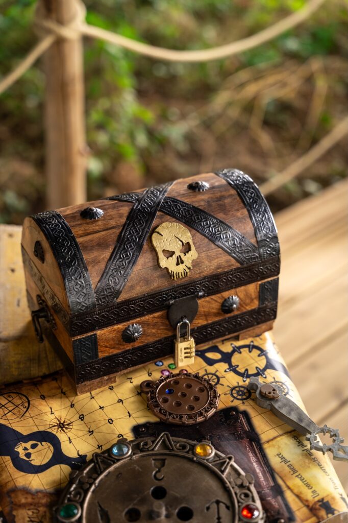 Un jeu de pirate à Beaussais Aventure, près de Saint-Malo