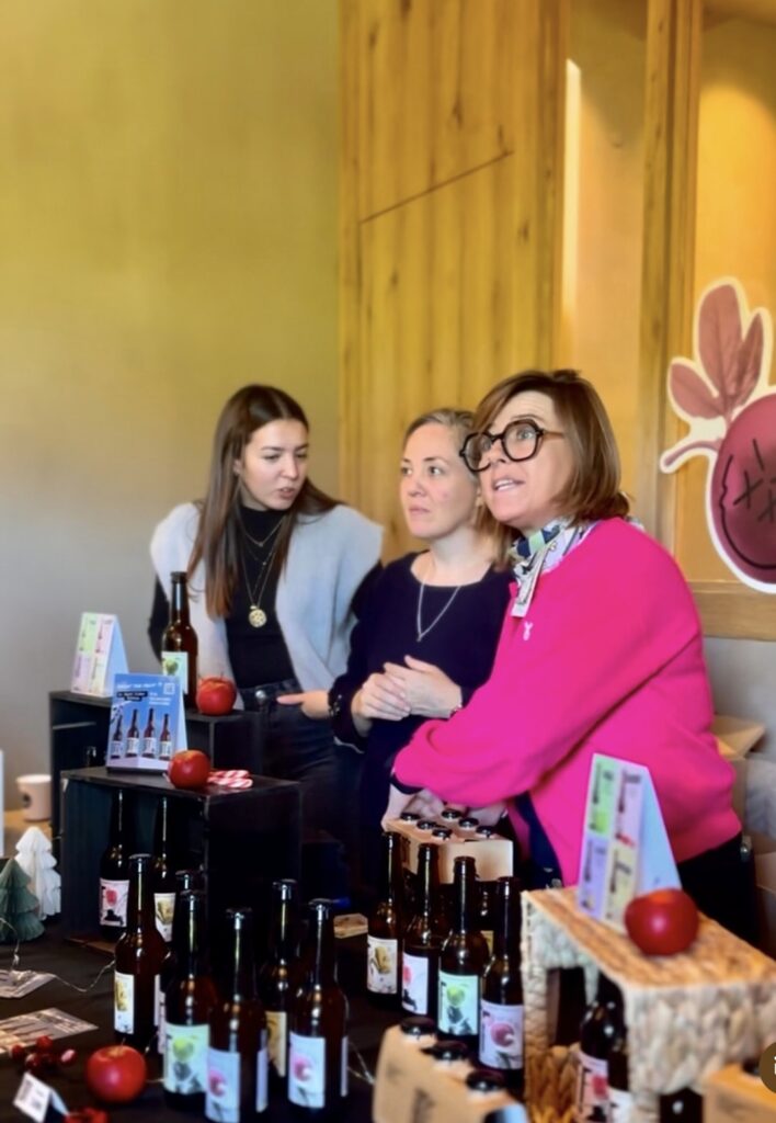 equipe de la brasserie les brasseuses de fruits à quimper