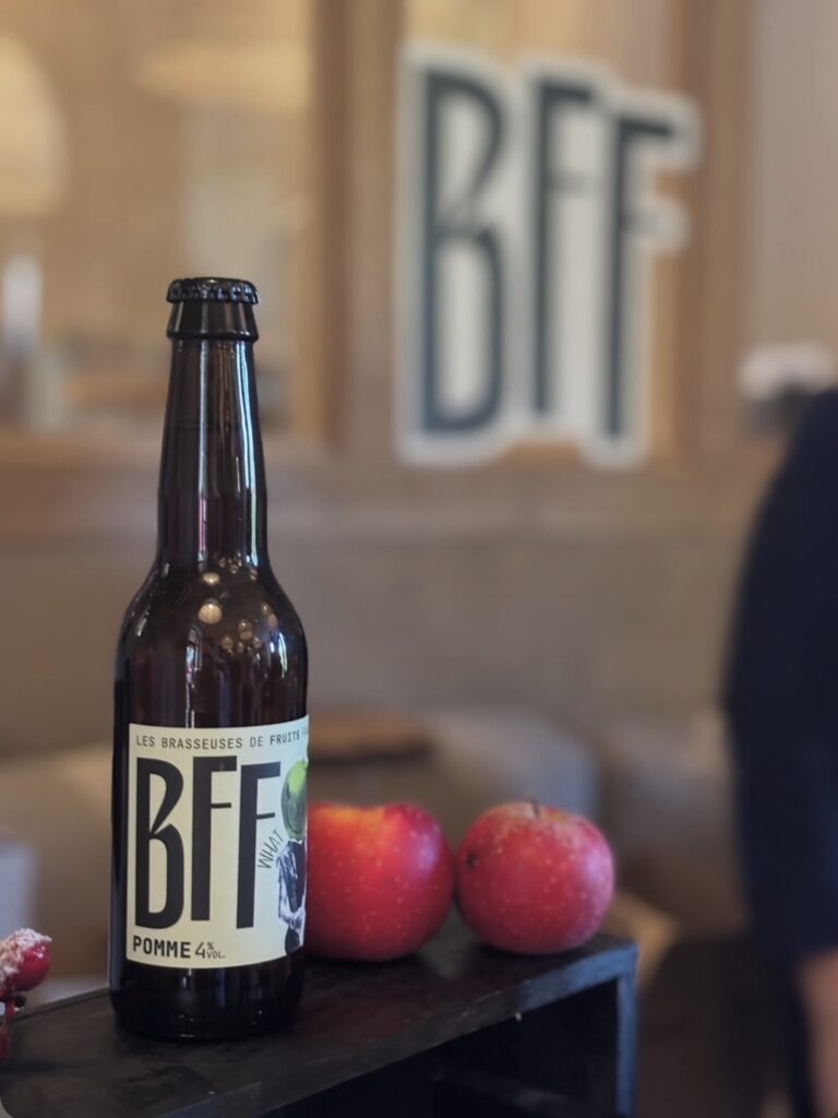 produit de la brasserie les brasseuses de fruits à quimper