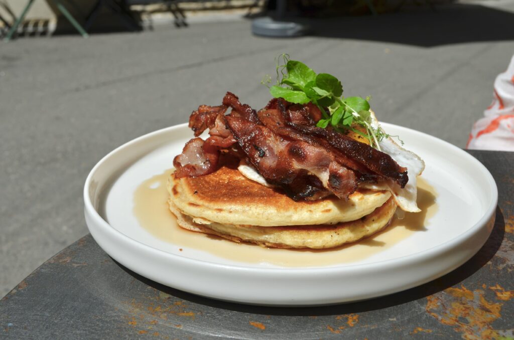 Pancakes salés chez Bodhari à Avignon