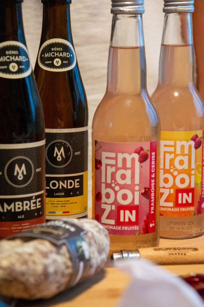 Les boisson locales comprises dans le jeu Escape Games L'Apéro Limoges