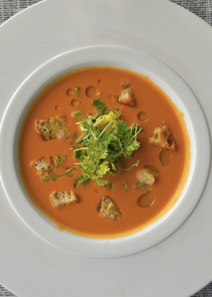 Gaspacho du restaurant Bon voyage