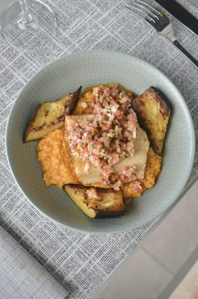 Un plat du restaurant Bon voyage