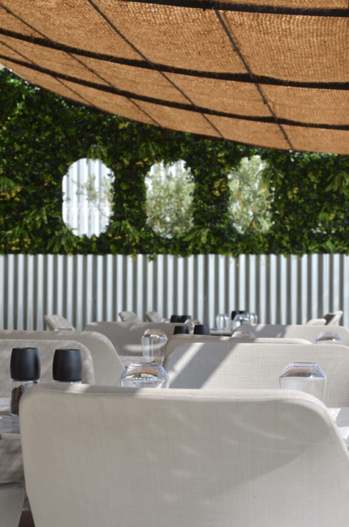 La terrasse du restaurant Bon voyage