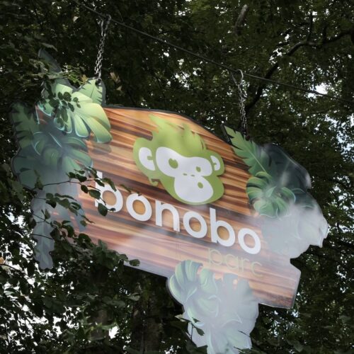 enseigne du bonobo parc de quimper