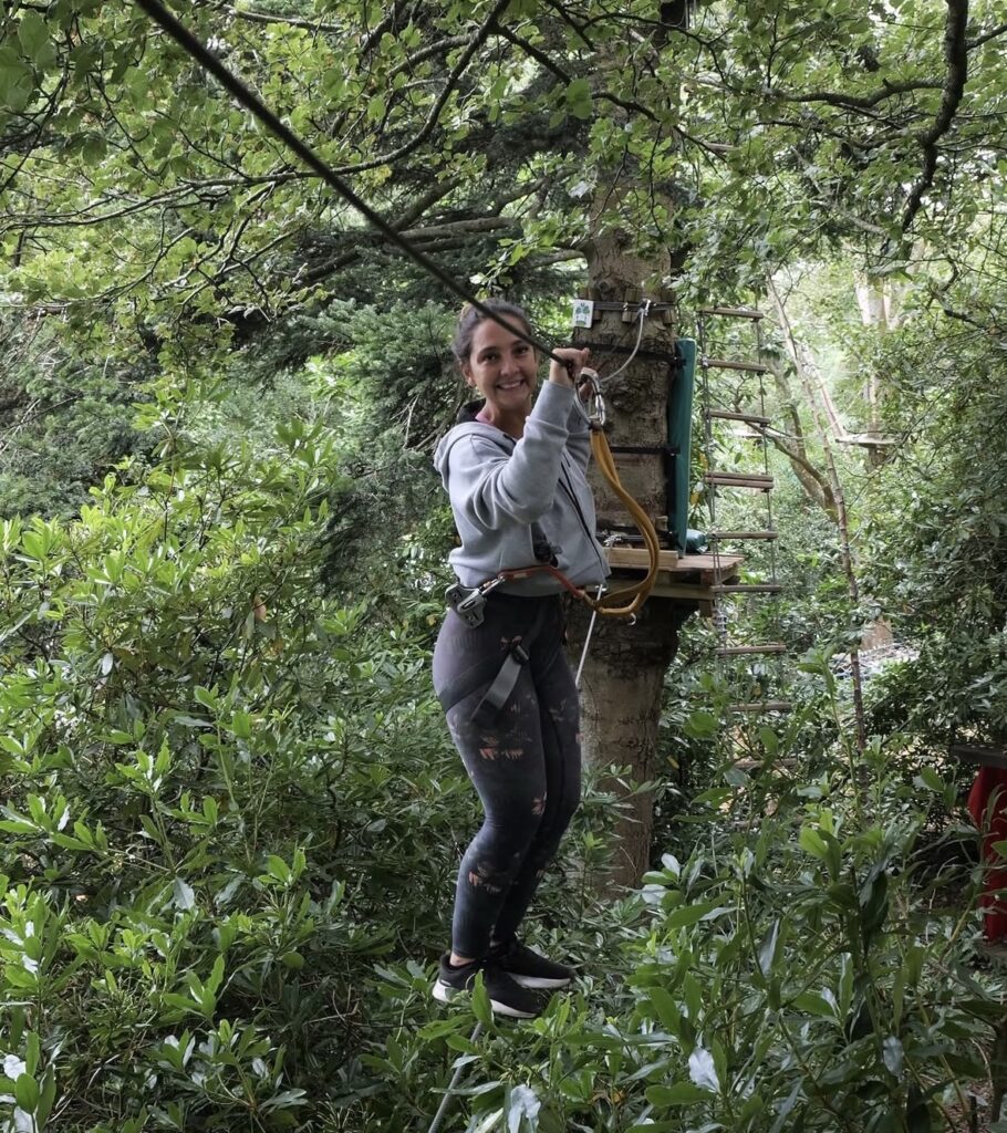 pont au bonobo parc de quimper
