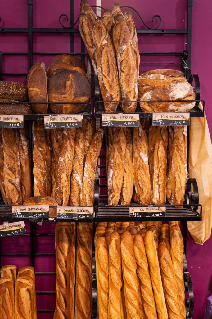 Les baguettes de la boulangerie l'Atelier d'Alex à Seiches-sur-le-Loir