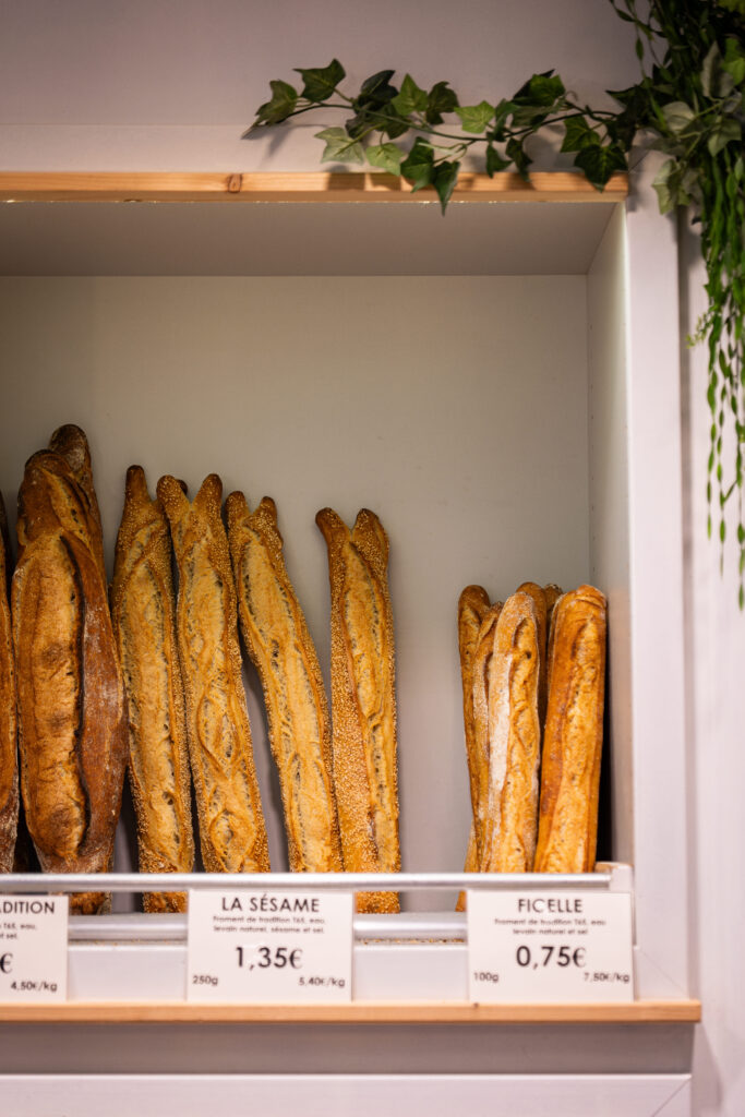 Les baguettes de la Boulangerie Delaunay à Angers