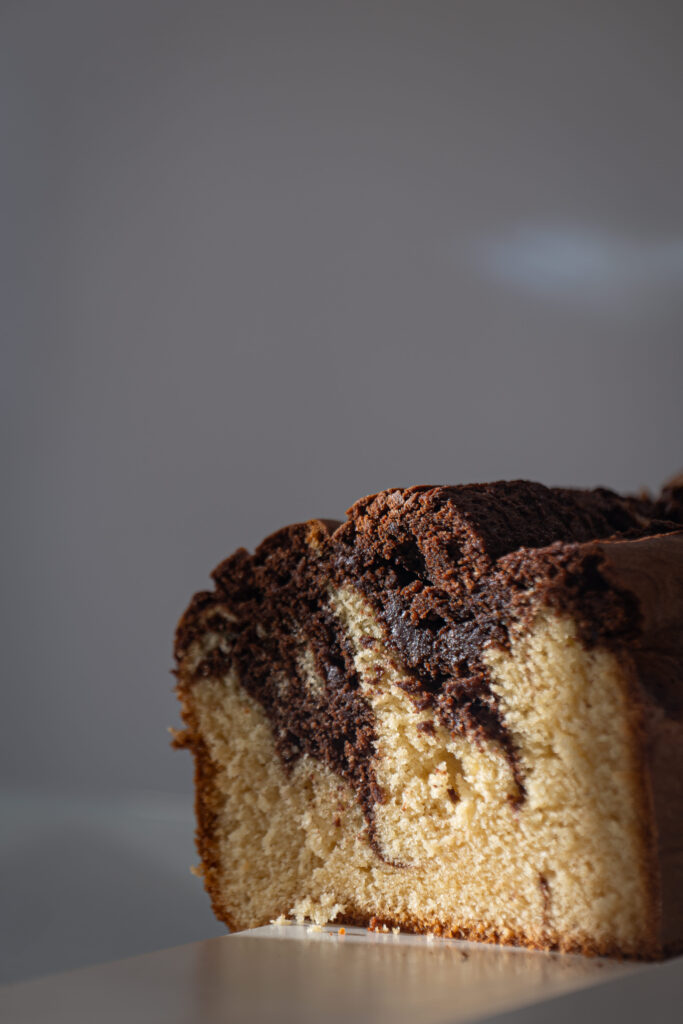 Le cake marbré de la boulangerie le Fournil d'Arnaud à Ecouflant près d'Angers