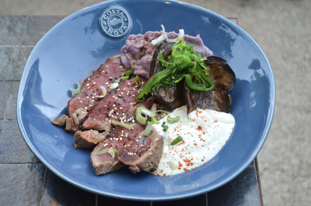 Un plat du Café du Soleil à Eyragues