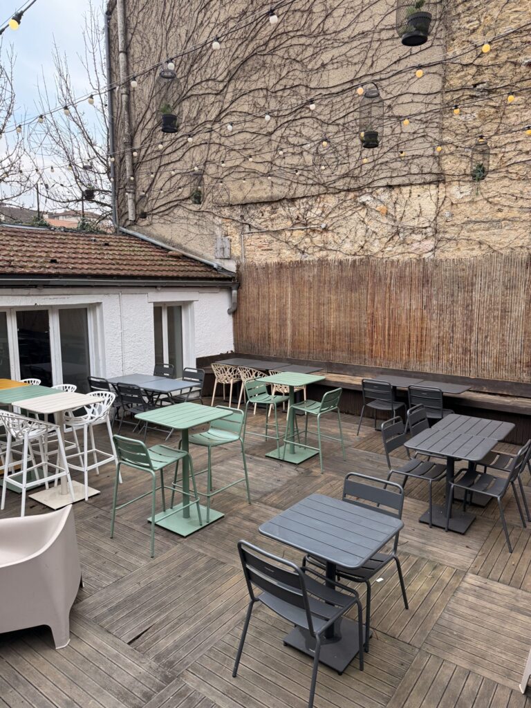 Terrasse du Calypso à Dijon