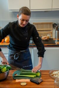 Camille en cuisine à Limoges
