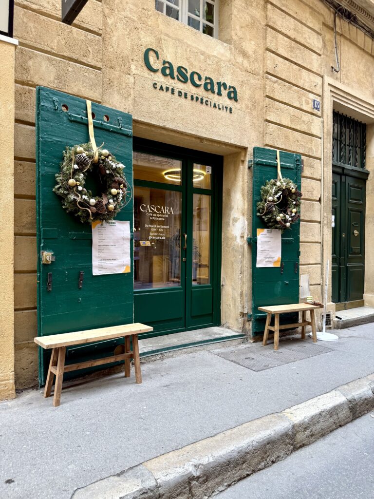 Devanture de chez Cascara