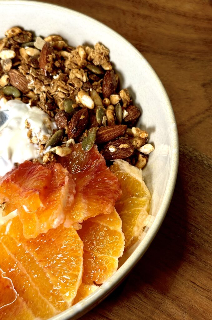 Granola maison de chez Cascara