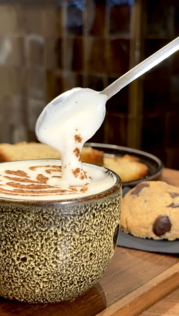 Cappuccino de chez Cascara