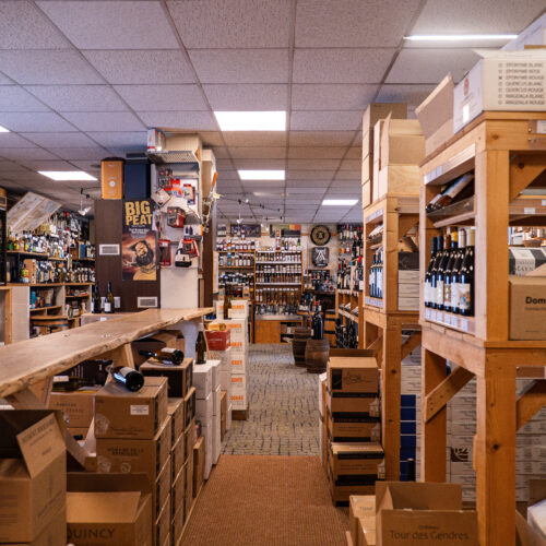 L'intérieur de la Cave du Doyenné à Angers