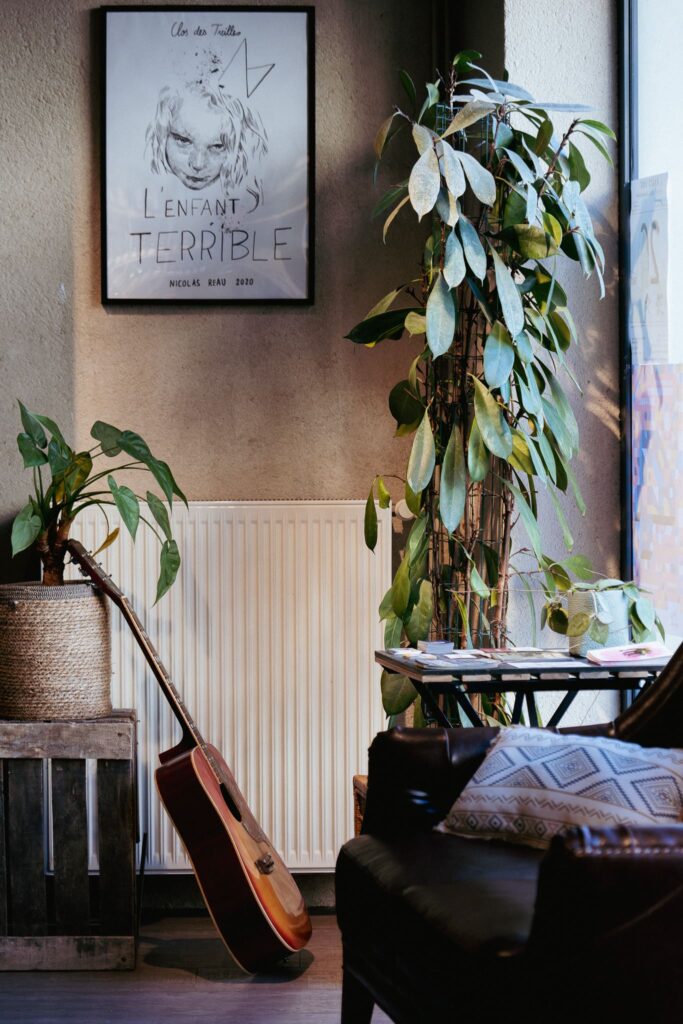 La décoration du Cercle des Quilles à Angers