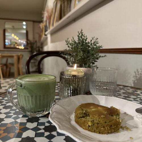 Full Matcha avec le cookie du Chant du Monde